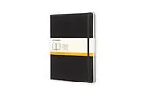 Fester Einband Moleskine Notizbuch, XL, Liniert, schwarz von Moleskine