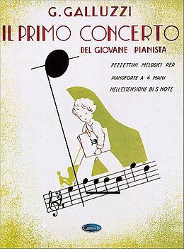 Giuseppe Galluzzi Notenblätter Il primo concerto del giovane pianista