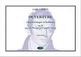 Carl Czerny Notenblätter Ouverture caracteristique et