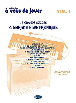 Jean-Philippe Delrieu Notenblätter A Vous de Jouer à lOrgue Electronique vol.4
