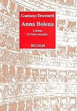 Gaetano Donizetti Notenblätter Anna Bolena Libretto