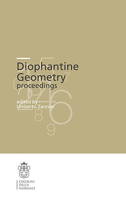 Couverture cartonnée Diophantine Geometry de Umberto Zannier