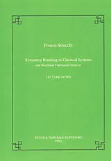 Kartonierter Einband (Kt) Symmetry breaking in classical systems von Franco Strocchi