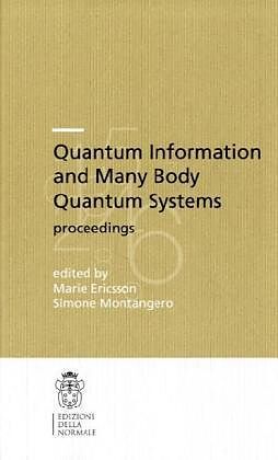 Couverture cartonnée Quantum Information and Many Body Quantum Systems de 