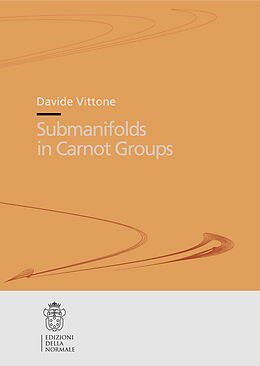 Couverture cartonnée Submanifolds in Carnot Groups de Davide Vittone