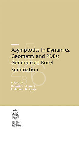 Couverture cartonnée Asymptotics in Dynamics, Geometry and PDEs; Generalized Borel Summation de 