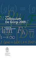 E-Book (pdf) Colloquium De Giorgi 2009 von Umberto Zannier