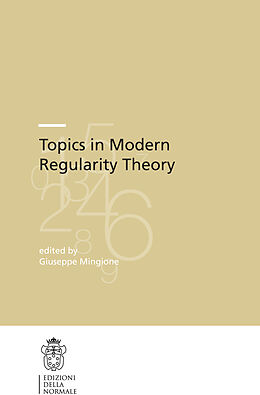 eBook (pdf) Topics in Modern Regularity Theory de Giuseppe Mingione