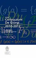 E-Book (pdf) Colloquium De Giorgi 2010-2012 von Umberto Zannier