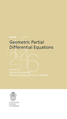 Couverture cartonnée Geometric Partial Differential Equations de 
