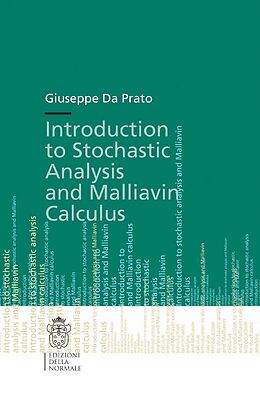 eBook (pdf) Introduction to Stochastic Analysis and Malliavin Calculus de Giuseppe Da Prato