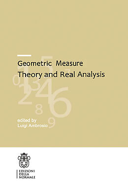 Couverture cartonnée Geometric Measure Theory and Real Analysis de 