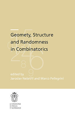 Kartonierter Einband Geometry, Structure and Randomness in Combinatorics von Jir atousek