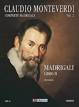 Claudio Monteverdi Notenblätter Il secondo libro de magrigali a