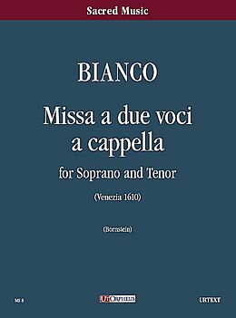 Giovanno Battista Bianco Notenblätter Missa a 2 voci a cappella