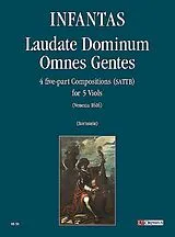 Don Fernando de las Infantas Notenblätter Laudate Dominum Omnes Gentes