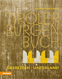 Leinen-Einband Tiroler Burgenbuch von Magdalena Hörmann-Weingartner