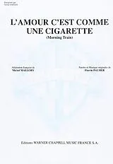 Florrie Palmer Notenblätter Lamour cest comme une cigarette