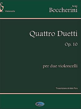 Luigi Boccherini Notenblätter 4 Duetti op.10