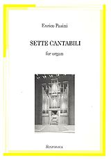 Enrico Pasini Notenblätter 7 Cantabili