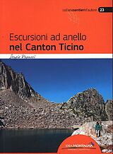 Couverture cartonnée Escursioni ad anello nel Canton Ticino de Sergio Papucci
