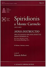 Spiridionis a Monte Carmelo Notenblätter Nova Instructio pars 1 e 2