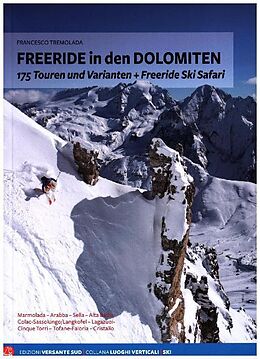 Kartonierter Einband Freeride Dolomiten von Francesco Tremolada