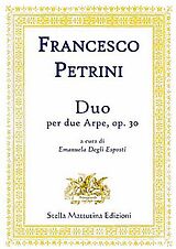 Francesco Petrini Notenblätter Duo op.30