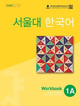 Couverture cartonnée SEOUL University Korean 1A Workbook (QR), m. 1 Audio de 