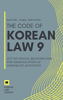 eBook (epub) Act on Special Measures for the Deregulation of Corporate Activities de 