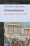 Livre Relié Criminalization Vol. II de 