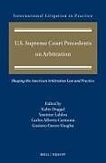 Livre Relié U.S. Supreme Court Precedents on Arbitration de 