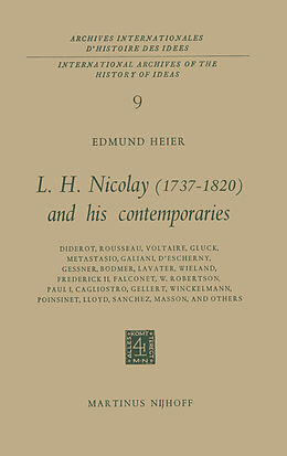 Fester Einband L.H. Nicolay (1737 1820) and his Contemporaries von E. Heier