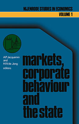 Livre Relié Markets, corporate behaviour and the state de 