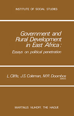 Couverture cartonnée Government and Rural Development in East Africa de 