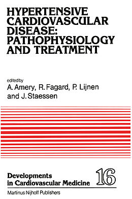 Livre Relié Hypertensive Cardiovascular Disease: Pathophysiology and Treatment de 