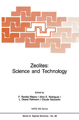 Fester Einband Zeolites: Science and Technology von 