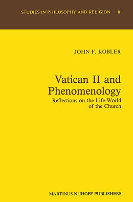 Couverture cartonnée Vatican II and Phenomenology de J. F. Kobler