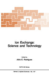 Livre Relié Ion Exchange: Science and Technology de 