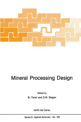 Fester Einband Mineral Processing Design von 