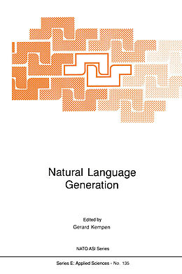 Fester Einband Natural Language Generation von 
