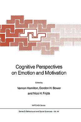 Fester Einband Cognitive Perspectives on Emotion and Motivation von 