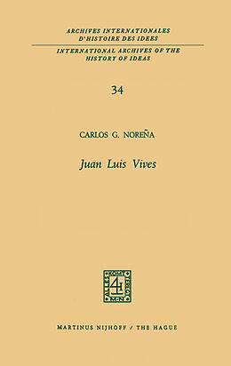 Fester Einband Juan Luis Vives von Carlos G. Noreña