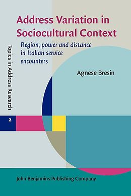 eBook (epub) Address Variation in Sociocultural Context de Bresin Agnese Bresin