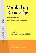 E-Book (pdf) Vocabulary Knowledge von 