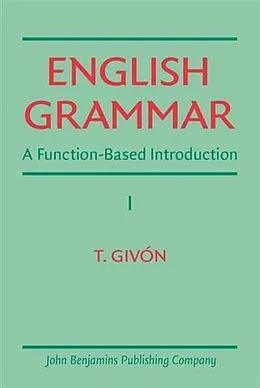 PDF English Grammar von T. Givon