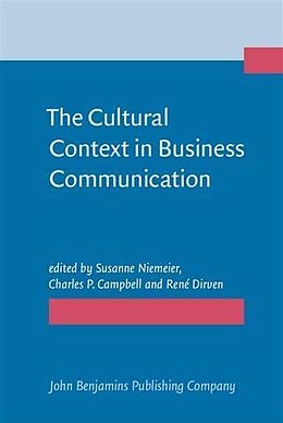 E-Book (pdf) Cultural Context in Business Communication von 