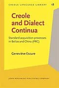 PDF Creole and Dialect Continua von Genevieve Escure