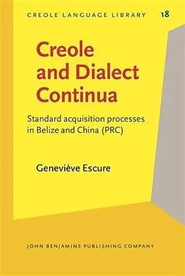 PDF Creole and Dialect Continua von Genevieve Escure