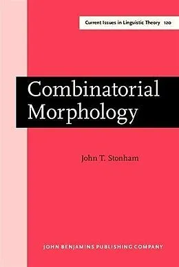 PDF Combinatorial Morphology von John T. Stonham